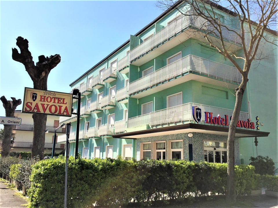 Außenansicht Hotel Savoia