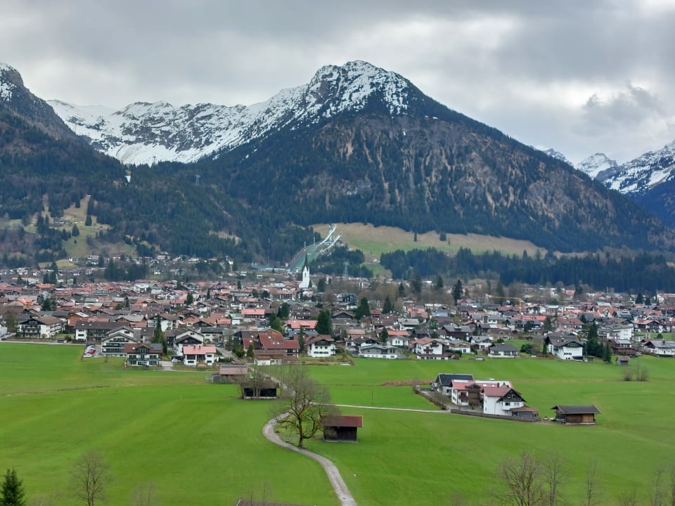 Ausblick Alpenhotel Oberstdorf