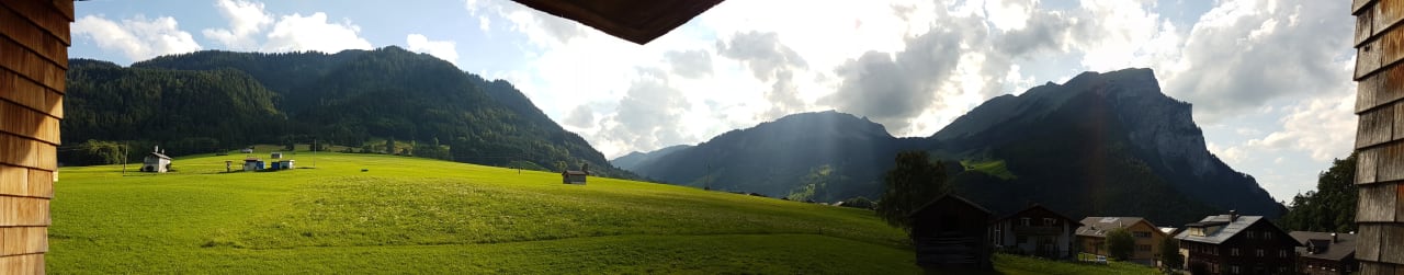 Ausblick Alpen Hotel Post