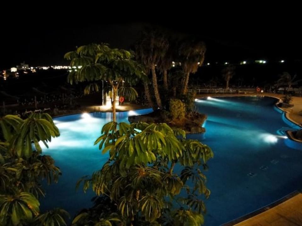 Aussicht vom Balkon des Unterhaltungssaal AluaVillage Fuerteventura