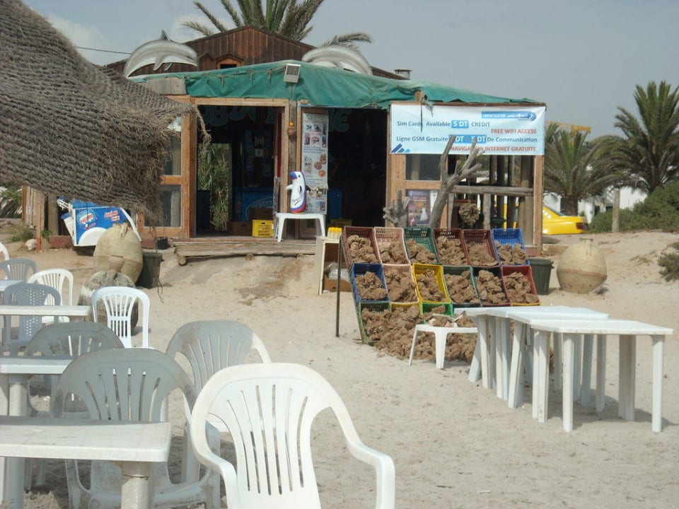 "Restaurant" beim Nachbarn Hotel Thalassa Mahdia