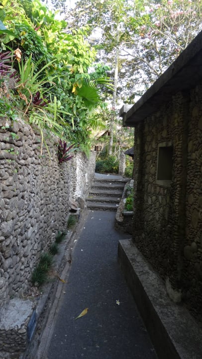 Rauf und runter Hotel Tjampuhan