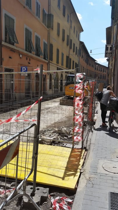 Улица, на которой находится отель Hotel Bologna