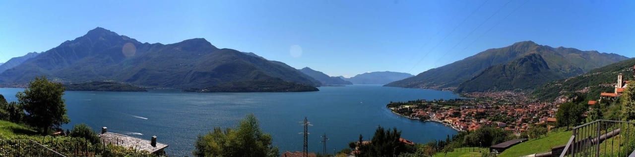 Panoramablick vom Balkon App. Simpatia Hotel Residence CaFelicita