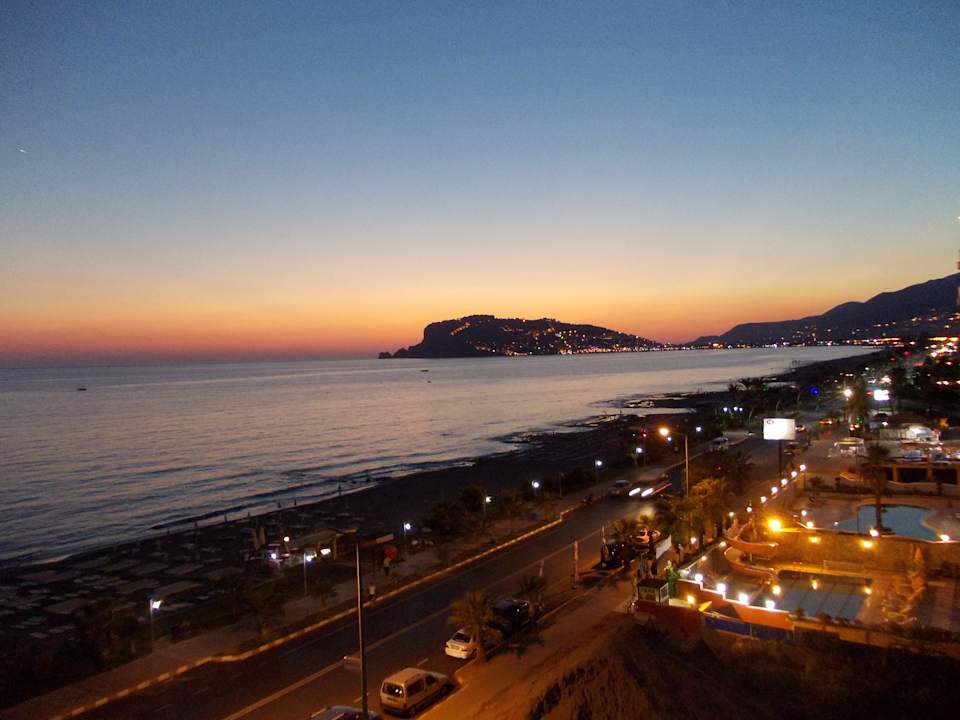 Blick vom Balkon Semt Luna Beach Hotel