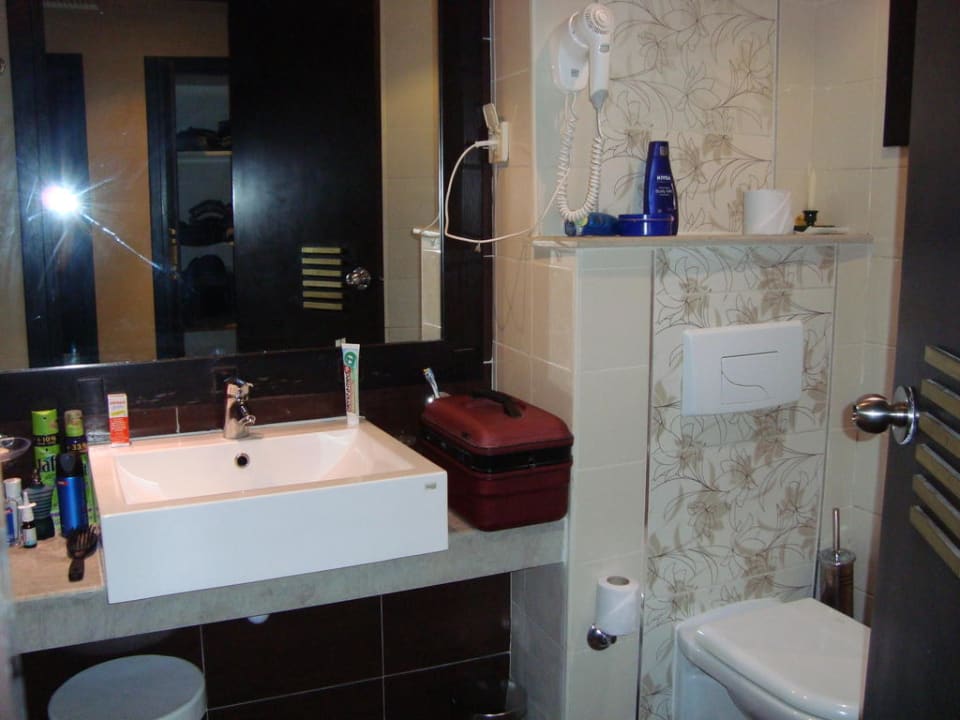 Das Badezimmer im Block 2 Hotel Fiesta Beach Djerba