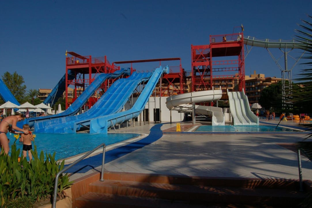 Rutschenanlage (Frontansicht) Asteria Family Belek