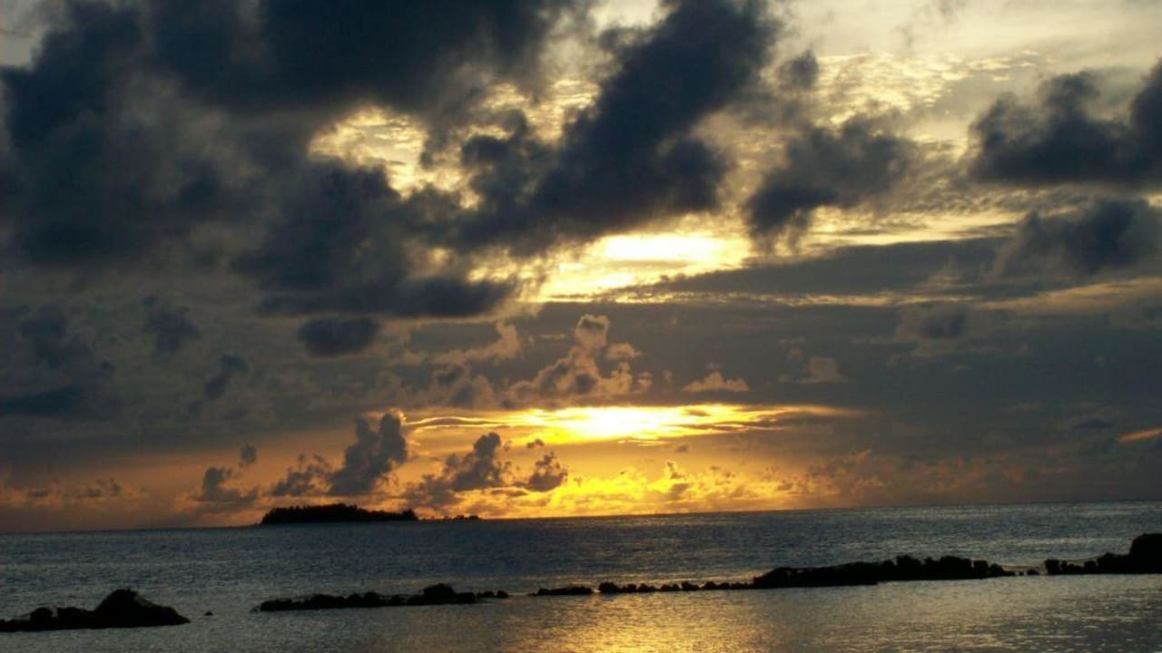 Sonnenaufgang Summer Island Maldives