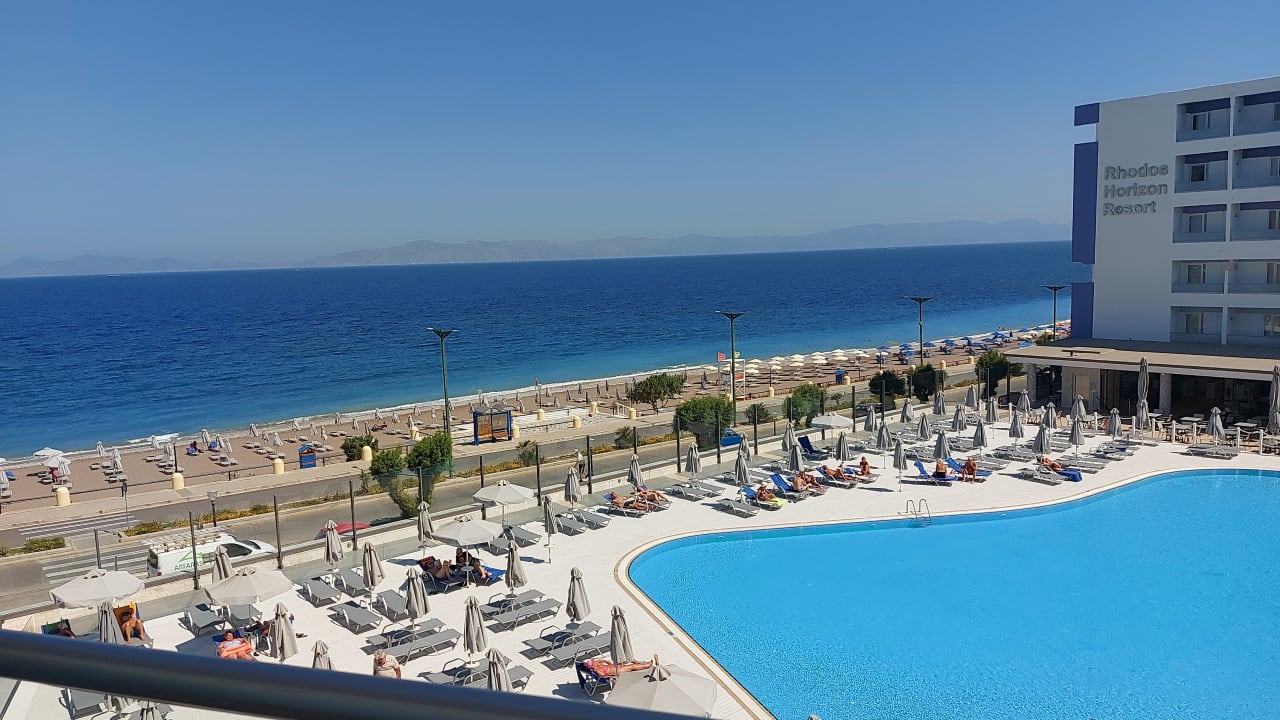 Ausblick Rhodos Horizon Resort