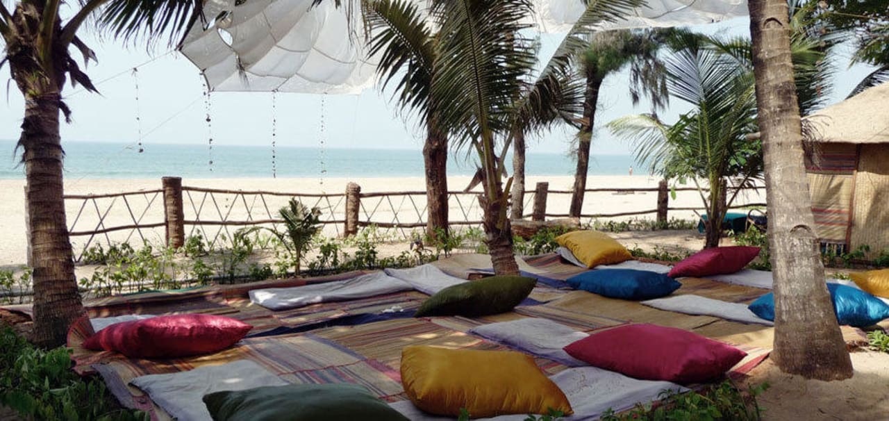 View from our cozy chill out lounge Jardim a Mar