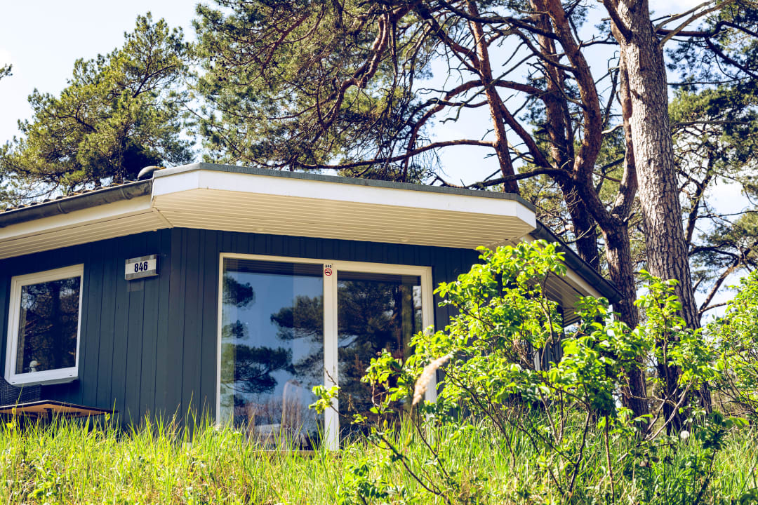Außenansicht Regenbogen Ferienanlage Göhren