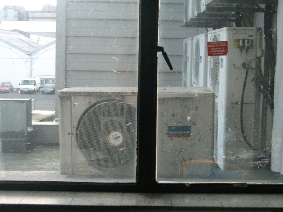 Blick aus dem Fenster London Wembley International Hotel