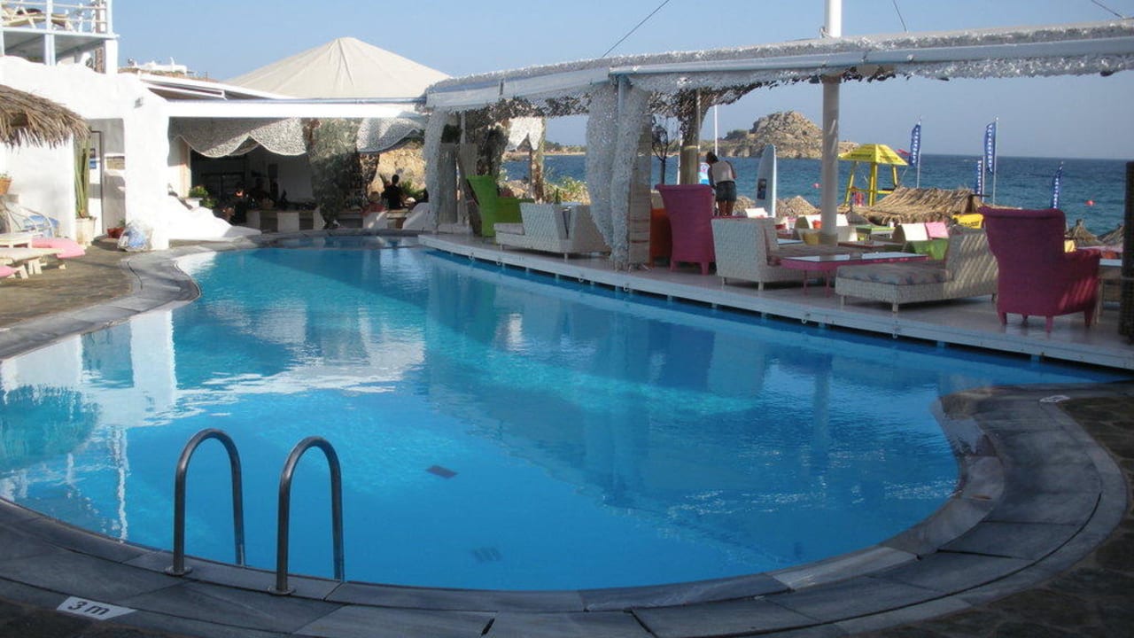 Salzwasserpool Mykonos Palace Beach Hotel