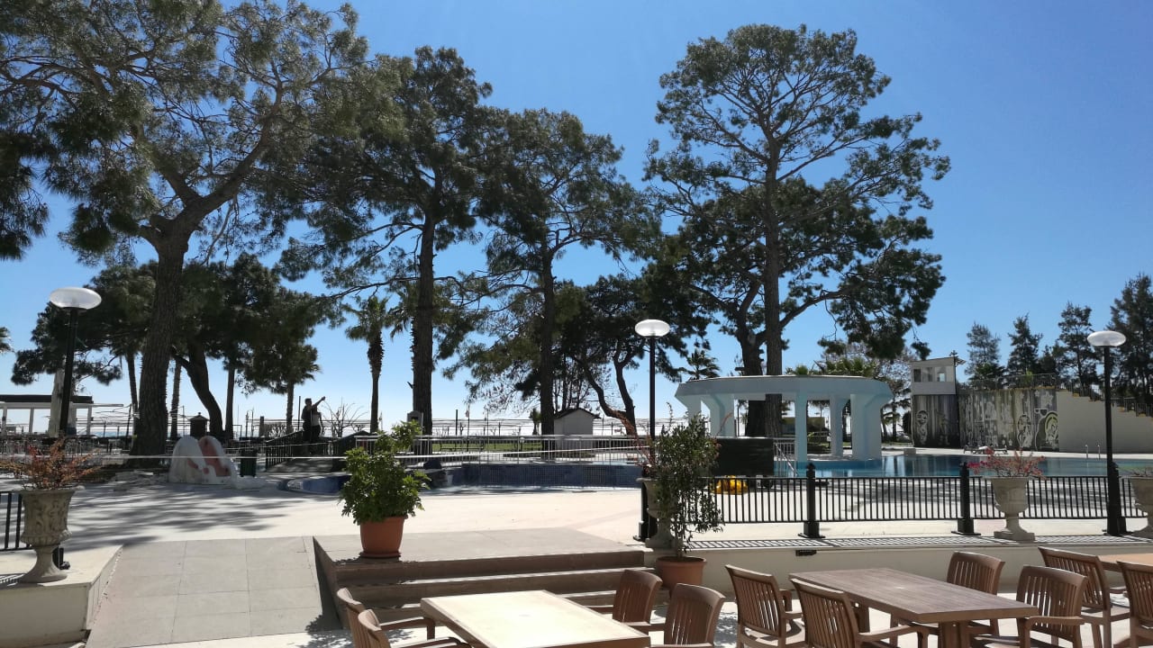 Blick zum Pool Kilikya Palace Göynük