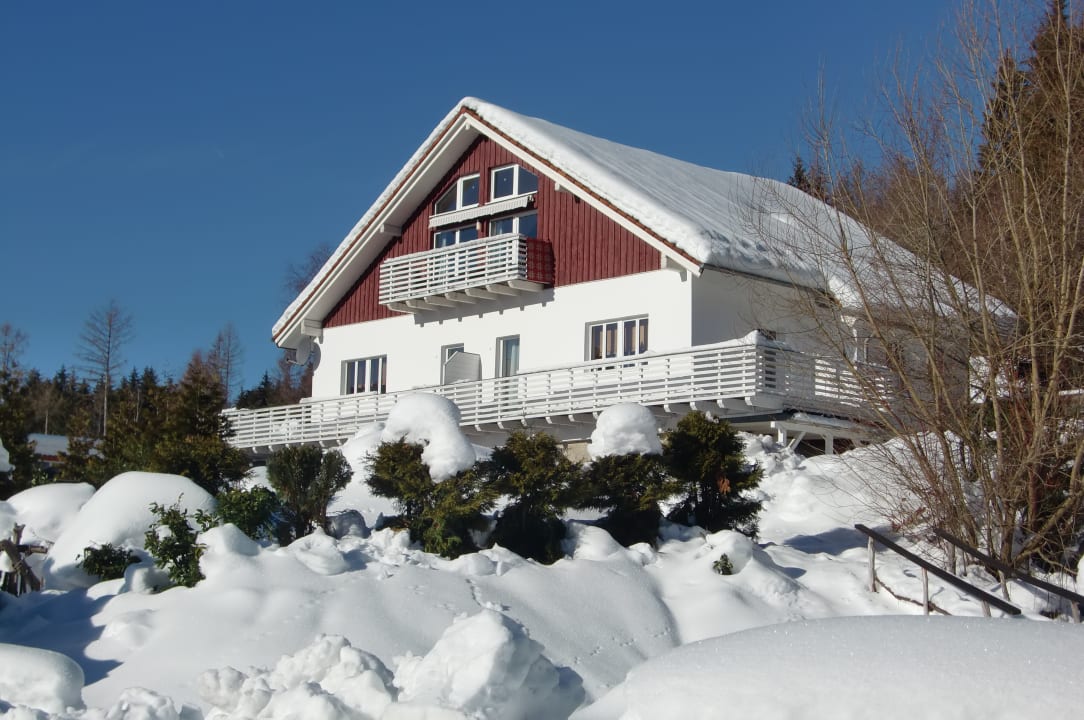 Außenansicht Ferienhaus Schönbachtal