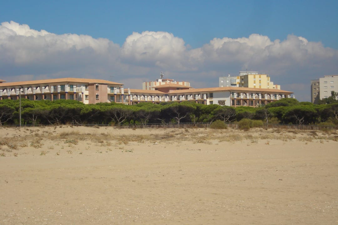 Blick vom Strand zum Hotel TUI BLUE Isla Cristina Palace