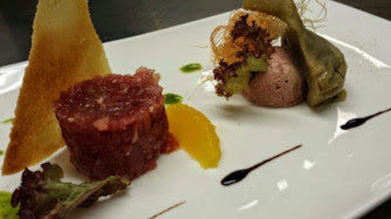 Meat mousse with artichokes Hotel Ristorante t3e terre