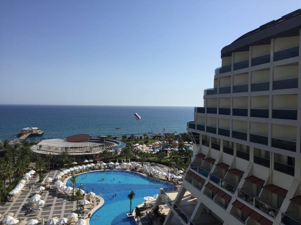 Ausblich vom Balkon Seaden Sea Planet Resort & Spa