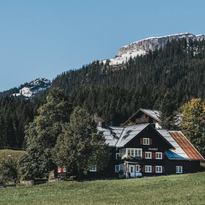 Außenansicht Sonnhof Kleinwalsertal
