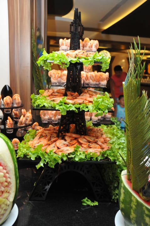 Immer wieder herrlich angerichtet - das Buffet Hotel Botanik Platinum