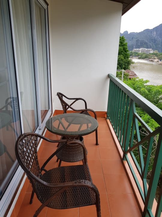 Balkon Hotel Vansana Vangvieng