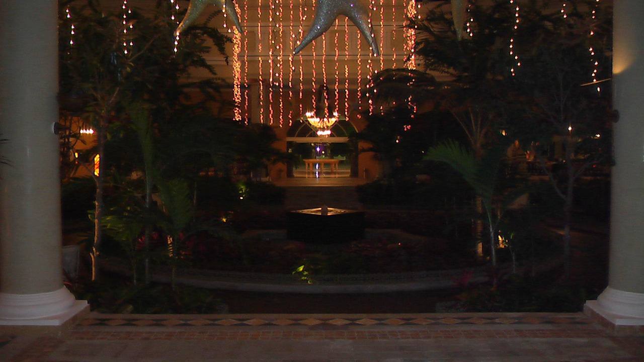 Kleiner Garten in der Lobby JOIA Paraiso by Iberostar