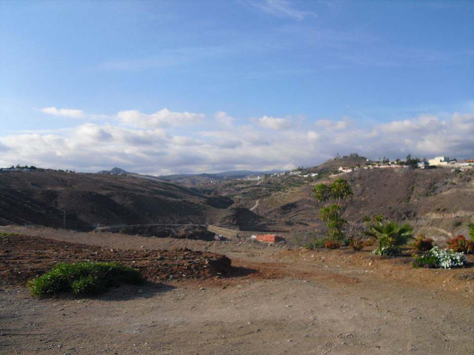 Ausblick Rückseite Villa Los Azules