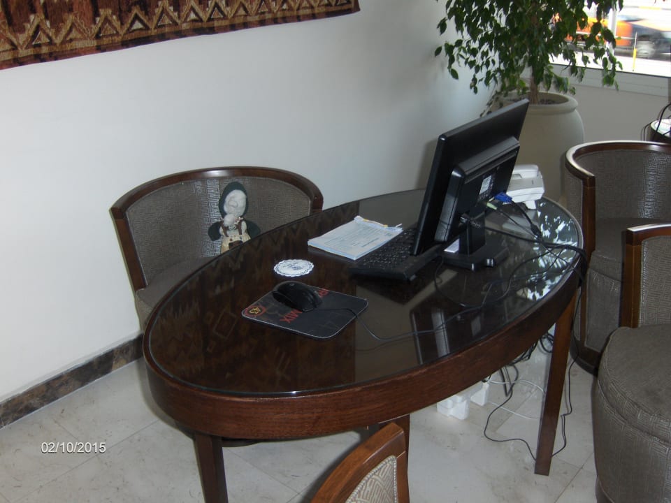 Guest relations.What, no wine? Royal Star Beach Resort