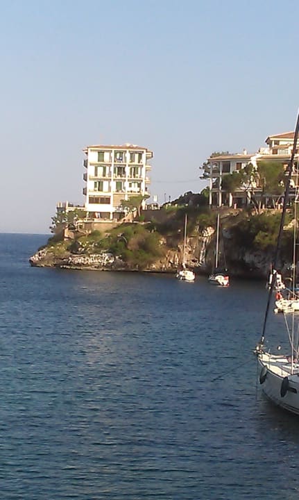 Blick auf das Hotel Villa Sirena