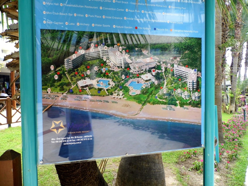 Ogród Mirage Park Resort