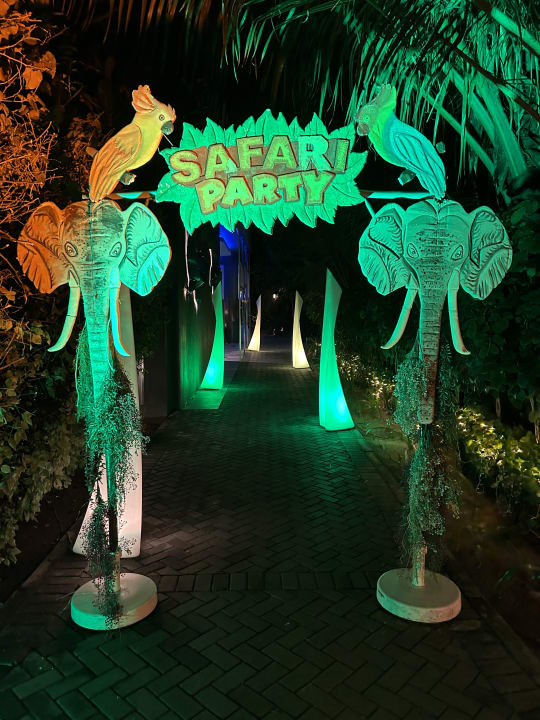 Gartenanlage Hotel Riu Atoll