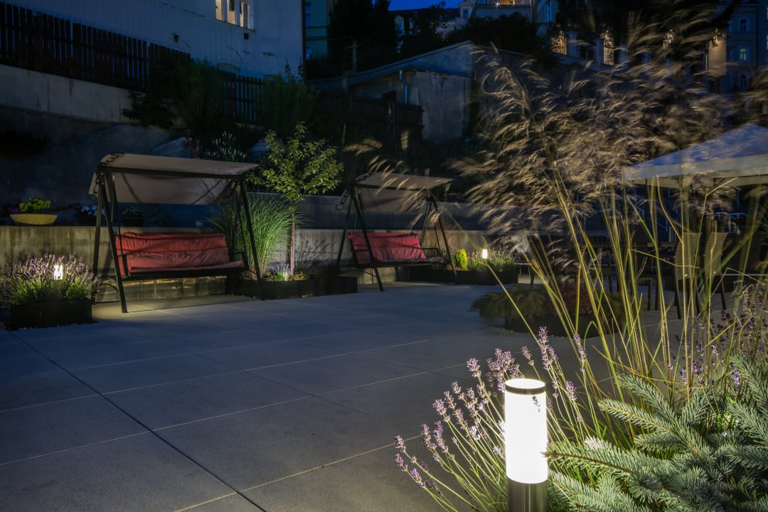 Gartenanlage Hotel Prezident