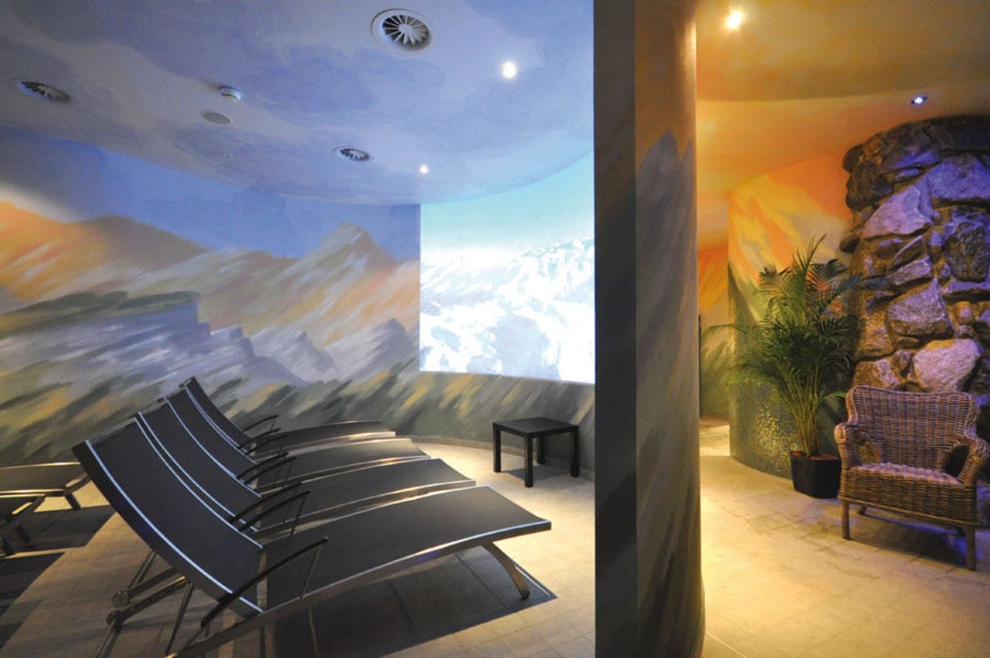 Ruhebereich mit Videoanimation Hotel Kohlerhof