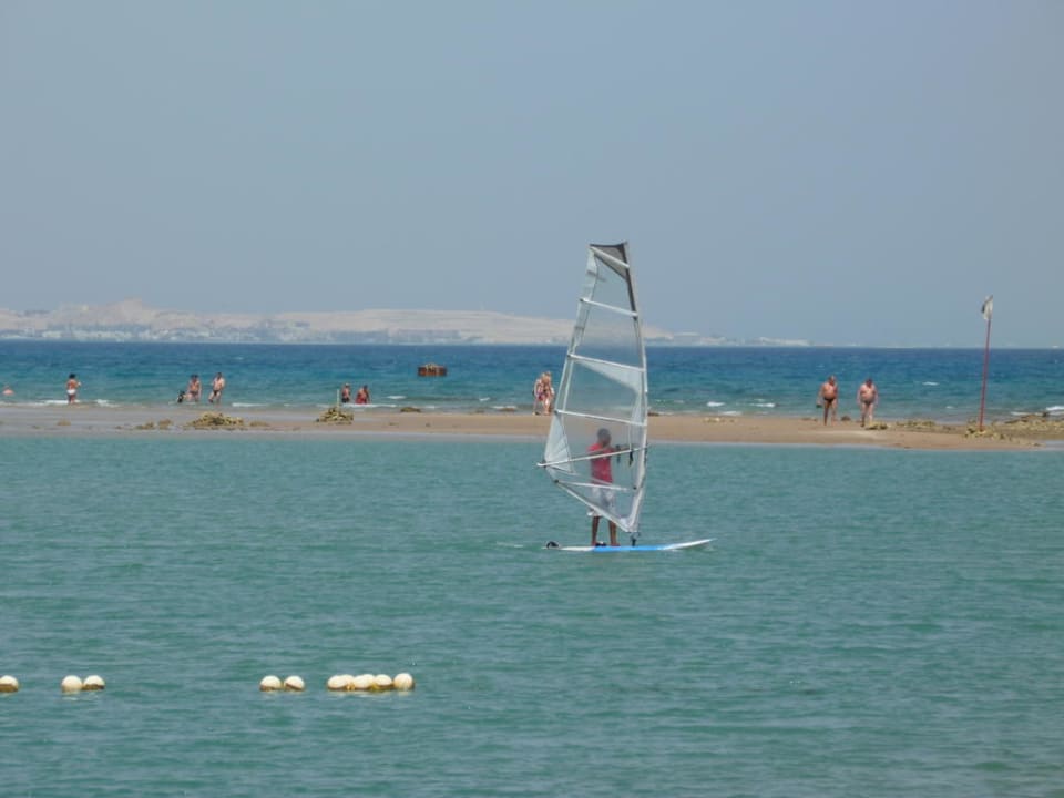 Vorgelagerte Riffkante mit Sandbank Pickalbatros Alf Leila Wa Leila Resort - Neverland Hurghada