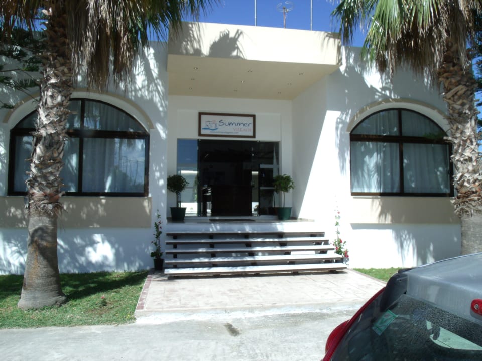 Entrance to hotel Summer Village of Hippokrates - Adults only