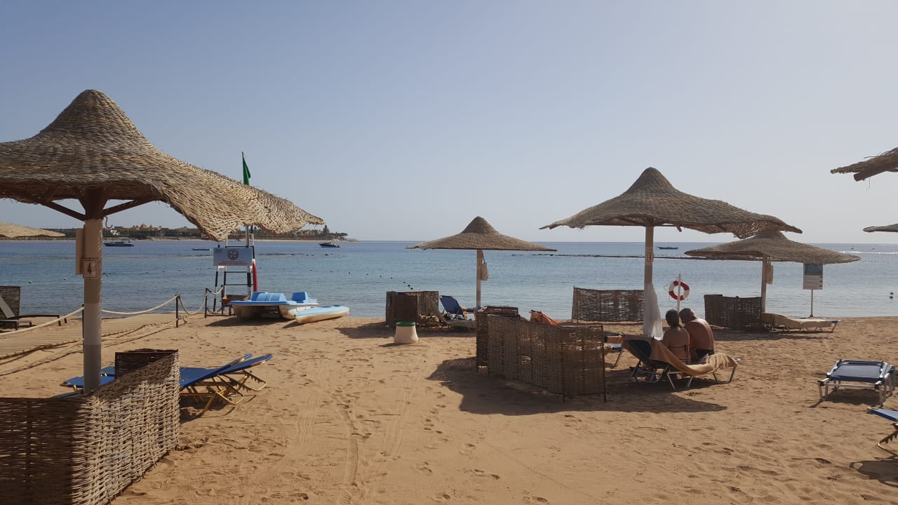 Schöner Strandabschnitt Iberotel Makadi Beach