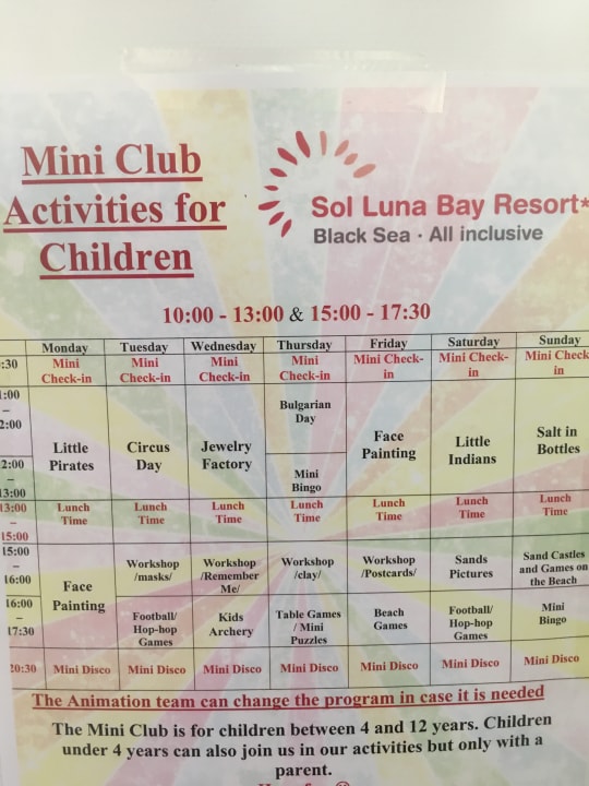 Sport & Freizeit Sol Luna Bay