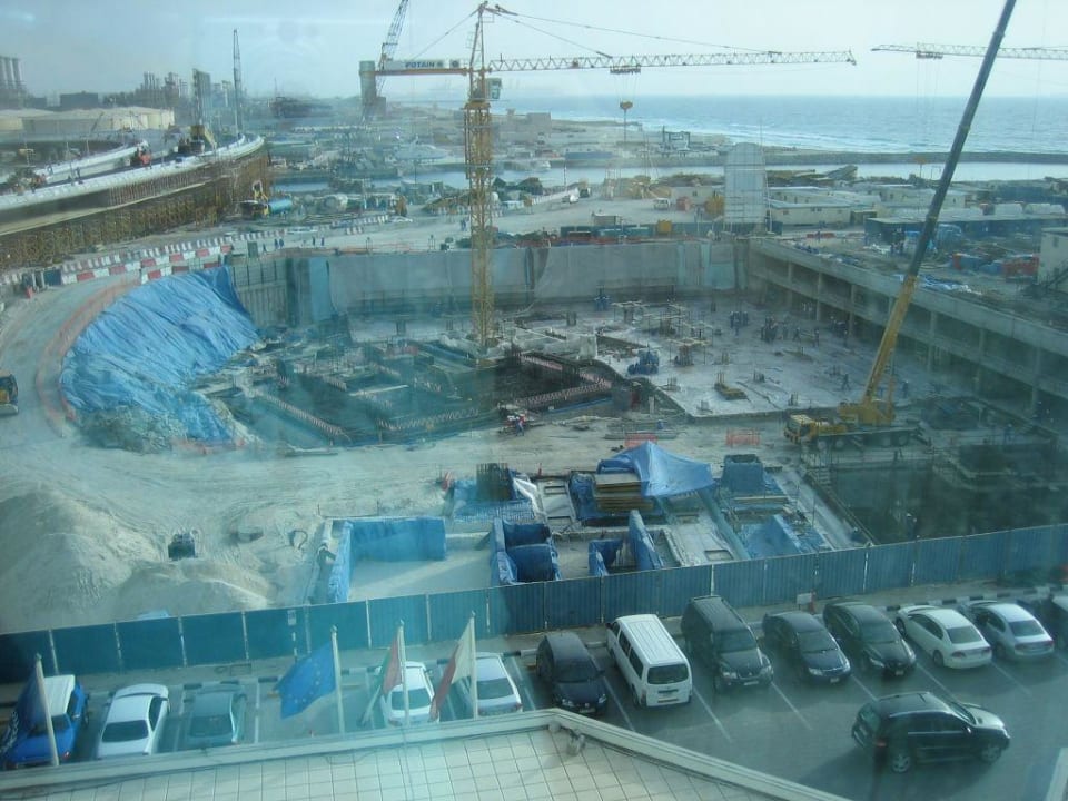 Baustelle neben dem Sheraton Jumeirah Sheraton Jumeirah Beach Resort