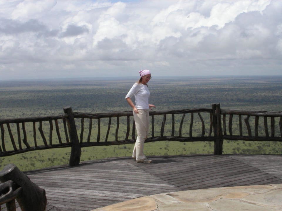 Terrazza sulla savana Hotel Lion Rock Safari Camp