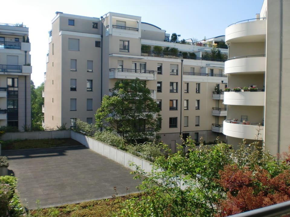 Blick vom Balkon Hotel Le Jean-Sébastien Bach Strasbourg