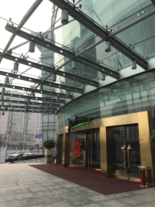 Außenansicht Radisson Plaza Hotel Tianjin