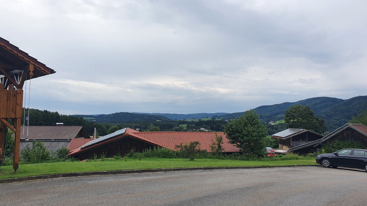 Ausblick Landhotel Weingarten