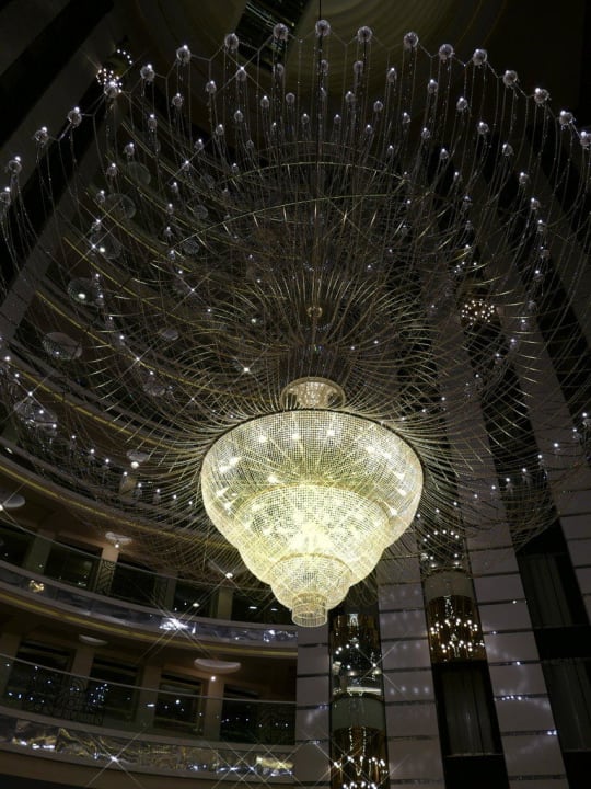 Kronleuchter Hotel Delphin Imperial