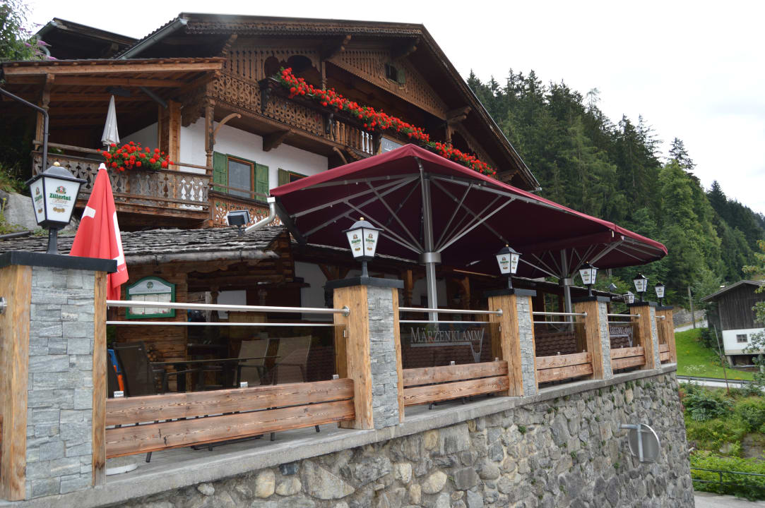 Außenansicht Märzenklamm - Hotel. Gasthof