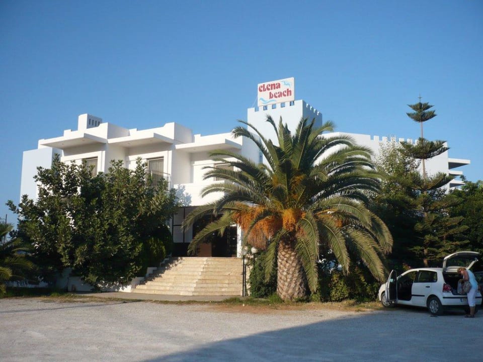 Eingang Elena Beach Hotel