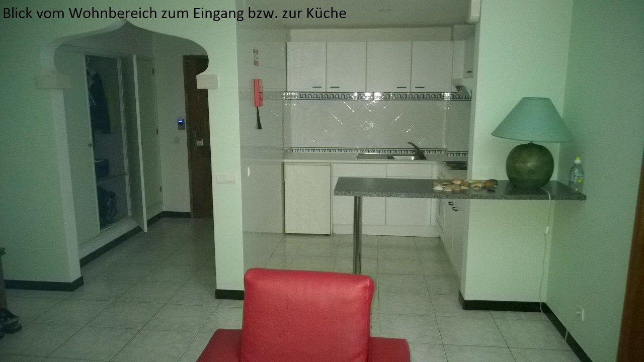 Eingangsbereich mit Küche und Wohnzimmer Monica Isabel Beach Club