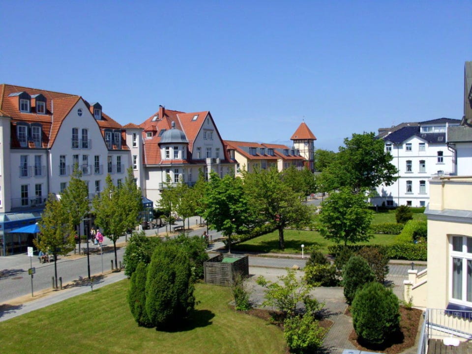 Blick vom Balkon Richtung Ostsee Hotel Nordwind & Haus Wenden