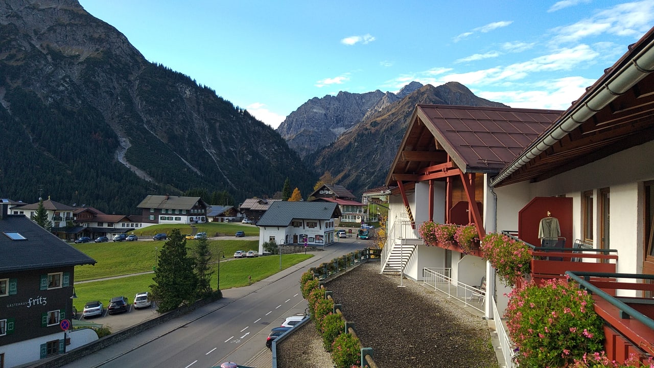 Ausblick IFA Alpenrose Hotel Kleinwalsertal