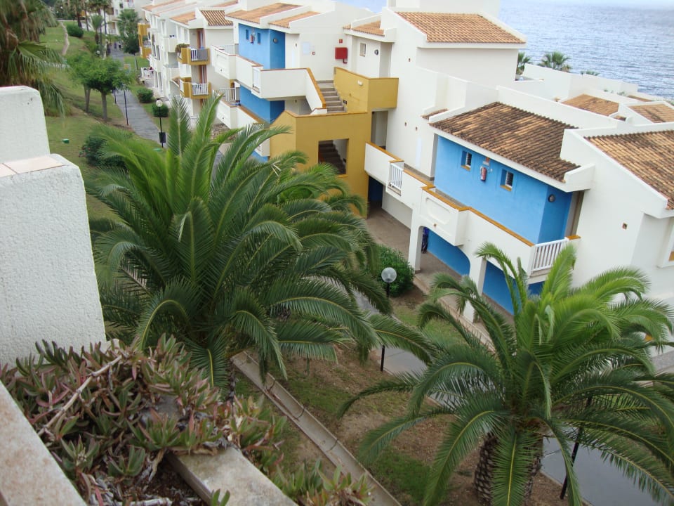 Ausblick Balkon  blau punta reina