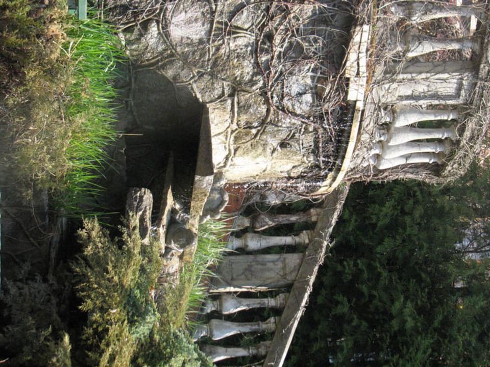 Ogród - fontanna (kaskadowa). Hotel Solar Palace Spa & Wellness